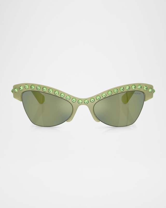 SK6043 Butterfly Embellished Sunglasses
